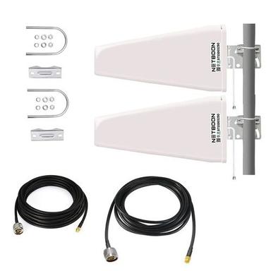 Abs Plastic Dual Wifi Range Extender Outdoor Antenna For 3G 4G Lte 5G Tp Link Modem Router