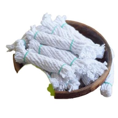 Long Burn Time Environment Friendly Lightweight Soft Cotton Diya Wicks Core Material: Harwood