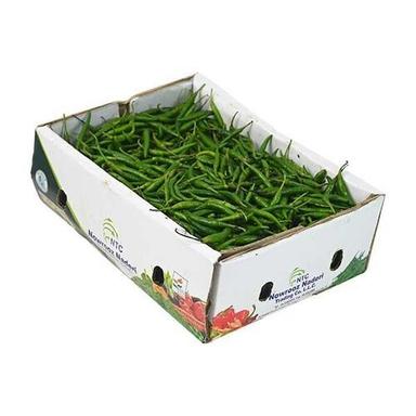 Matte Lamination Green Chilli Packaging Box