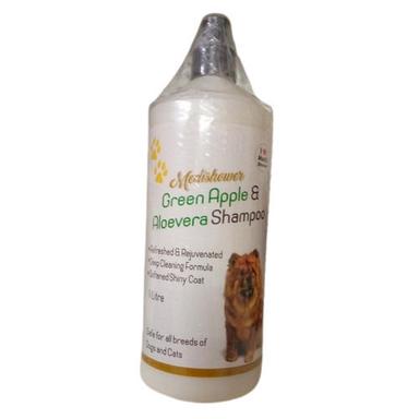 Liquid 1 Liter Green Apple And Aloevera Pet Shampoo