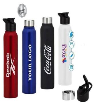 1 Liter Promotional Colored Straight Steel Bottle