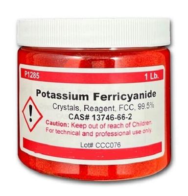 Potassium Ferricyanide 99.5% Cas No: 13746-66-2
