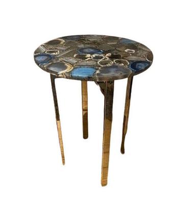 Easy To Clean Round Marble Coffee Table