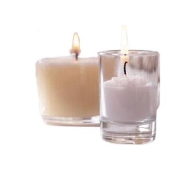 Eco-Friendly Lightweight Round Shape Cotton Wick Decorative Candles