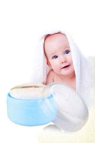 Round Shape Lightweight Reusable Plain Sponge Powder Puff For Baby