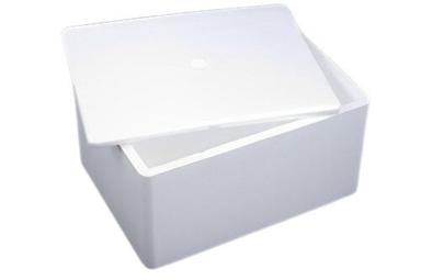 Eco Friendly Plain White EPS Thermocol Packaging Box