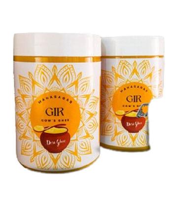 A Grade 99.9 Percent Purity Nutrient Enriched Healthy Gir Cow Milk Ghee 