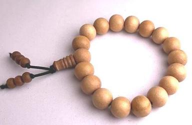 Wood Beads Mala Bracelet