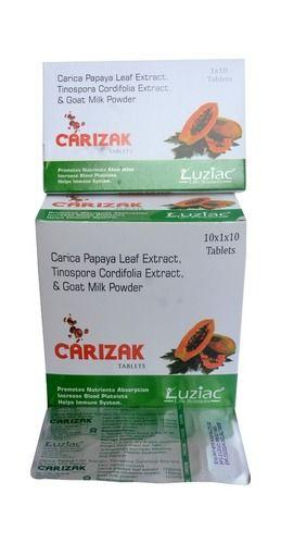 Carica Papaya Leaf Extract Tinospora Cordifolia Extract Goat Milk Powder Tablets