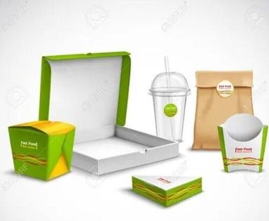 Multi Color Cardboard Material Fast Food Packaging Boxes