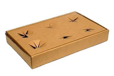 100 Percent Recyclable Eco-Friendly Rectangular Plain 2 Ply Corrugated Board Box for Packaging