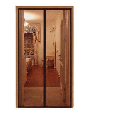 Dark Brown Color Mosquito Net Door 