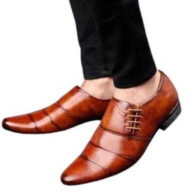 Designer Leather Brown Shoes