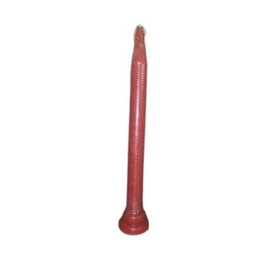 Red Color Spring pillar candle