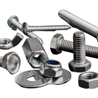 Silver Color Mild Steel Material Auto Fasteners For Industrial