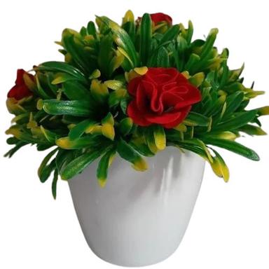  Artificial Flower Plant With Pot For Decoration