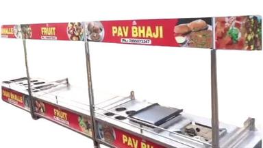 Three Sleeves Stainless Steel Bhalla Papri Counter
