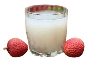 White Color Liquid Form Lychee Juice For Drinking Use
