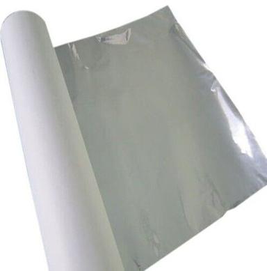 Silver Color Round Shape Plain Pattern Foil Laminated Paper