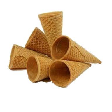 100% Vegetarian Crispy And Crunchy Chocolate Wafer Cone