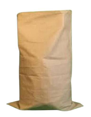 White Color Plain Pattern Food Grain Bags For Packaging