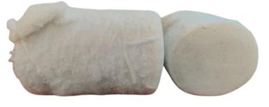 Bleached 6 Inch Gamjee Cotton Roll For Hospital