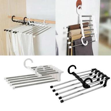 Rust Free 5 In 1 Stainless Steel Cloth Hanger