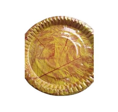 Cold and Heat Resistant Eco-Friendly Round Shape Printed Disposable Paper Plates