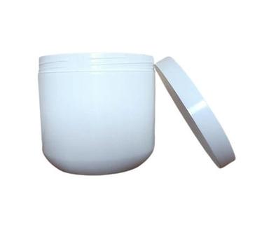 Light Weighted Leak Resistant Bpa Free White Plastic Empty Cosmetic Jar