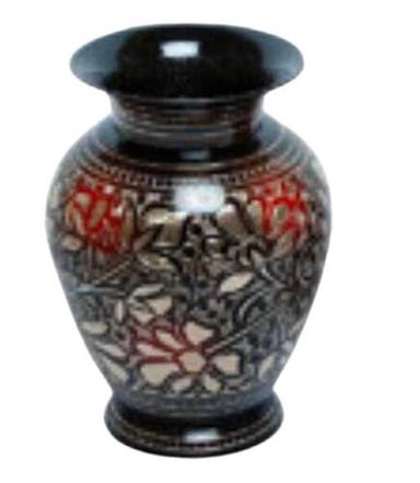 Antique Brass Flower Vase 