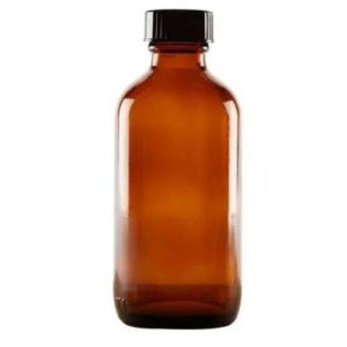 Round Amber Glass Bottle for Chemical
