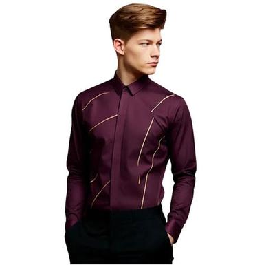 Premium Mens Embroidered/Hand Work Shirts For Party Wear