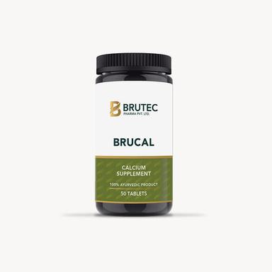100% Ayurvedic Brucal Calcium Supplement 50 Tablets Pack