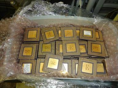 Ceramic Gold Cap Cpu Processor - Dimension (L*W*H): 4X2X5 Millimeter (Mm)