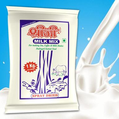 White Packed Milk Mix Powder