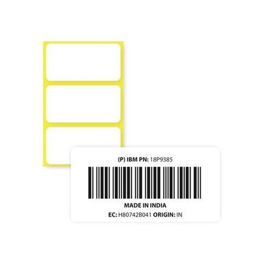 Blank Barcode Label