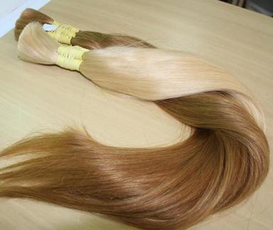 Blonde Silky Hair