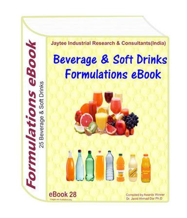 Beverage And Soft Drink Manufacturing Formulations eBook