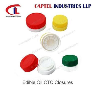 Available In Different Colors Crack Resistant Edible Oil Ctc Closures For Pet Bottles