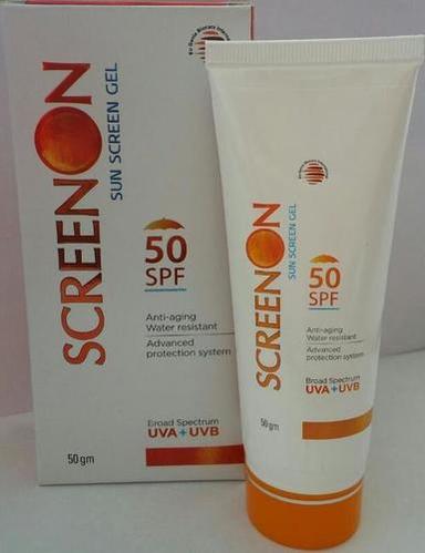 Screen On Sun Screen Gel Spf 50 Ingredients: Herbal Extracts