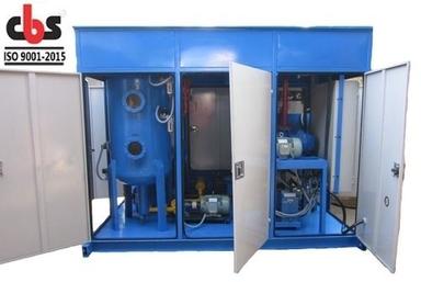 Double Stage Filtration System For Transformer Oil 