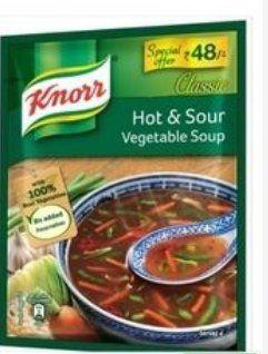 Hot And Sour Vegetable Soup (Knorr)