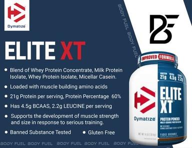 Elite Xt Protein Powder Shelf Life: 3 Years