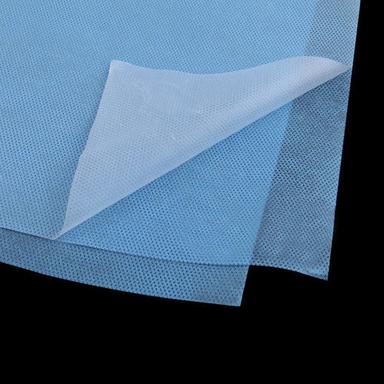 Blue Smooth Texture Spunbond Non Woven Fabric For Napkins, Diapers, And Medical Disposable