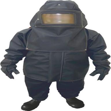Silver Hot Oil Steam Flash Full Body Safety Suit