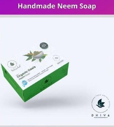 Green 100% Pure And Organic Handmade Neem Bath Soap 75Gm Without Chemicals