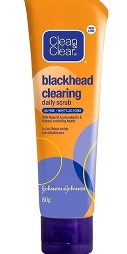Smooth Texture Skin Friendly Superior Quality Daily Blackhead Clearing Face Scrub For Parlour, Personal (40Gm)