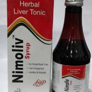 100% Herbal Liver Tonic Nimoliv Syrup, For Prompt Relief From, Liver Eniargement, Jaundice And Anorexia Shelf Life: 1 Years