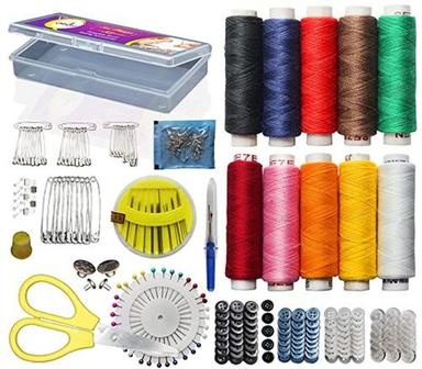 Multicolor Multipurpose Tailoring Sewing Kit With All Accessories For Sewing Machine