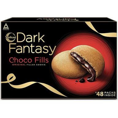 Sunfeast Dark Fantasy Choco Fills Orignal Filled Cookie 48 Pack Inside 600 Gram Fat Content (%): 2% Percentage ( % )
